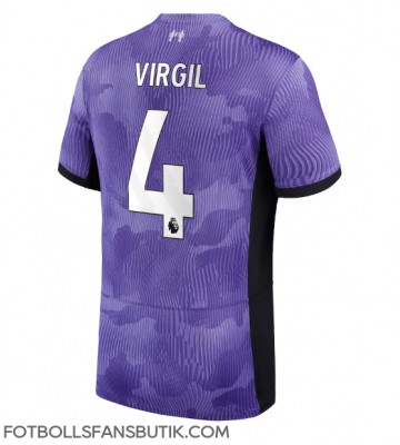 Liverpool Virgil van Dijk #4 Replika Tredje Tröja 2023-24 Kortärmad